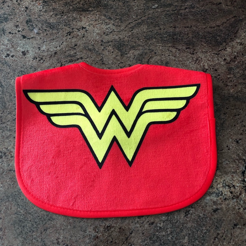 Wonder Woman Bib